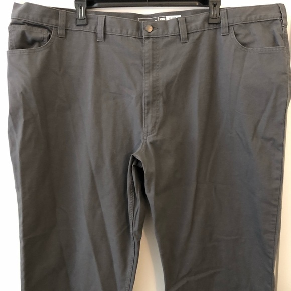 Carhartt Gray Canvas Relaxed Fit Pants 52 x 32 - Picture 4 of 9